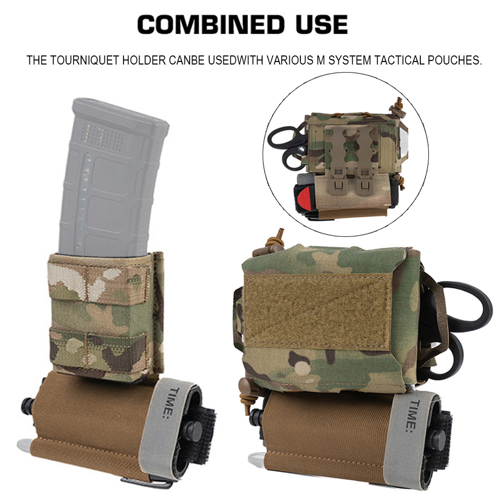Tactical Tourniquet Holder Pou - Outdoor Hunting Prints ulasan dan harga