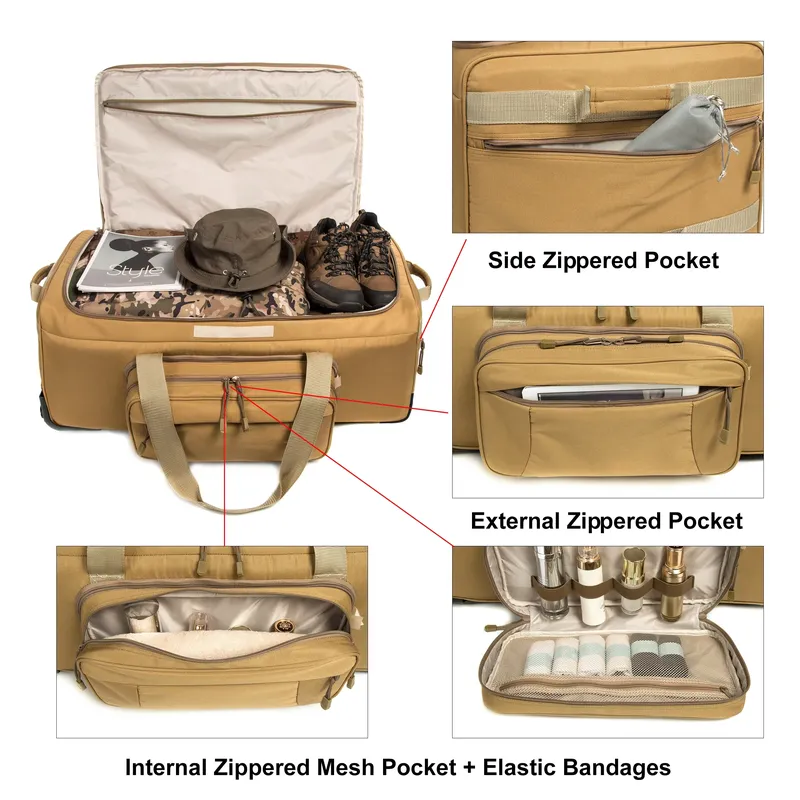 US Local Stock Large Capacity  - Outdoor Hunting Gear Storage ulasan dan harga