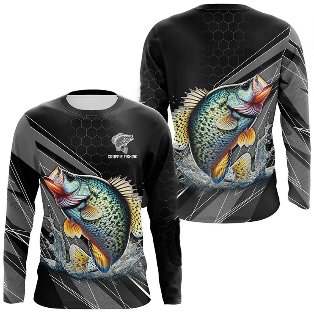 Mens Fishing Shirt Long Sleeve - Outdoor Hunting Prints ulasan dan harga