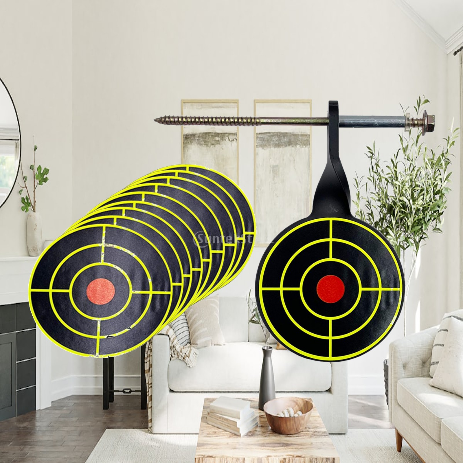 Portable Steel Plinking Target - Hunting And Outdoor Shows ulasan dan harga