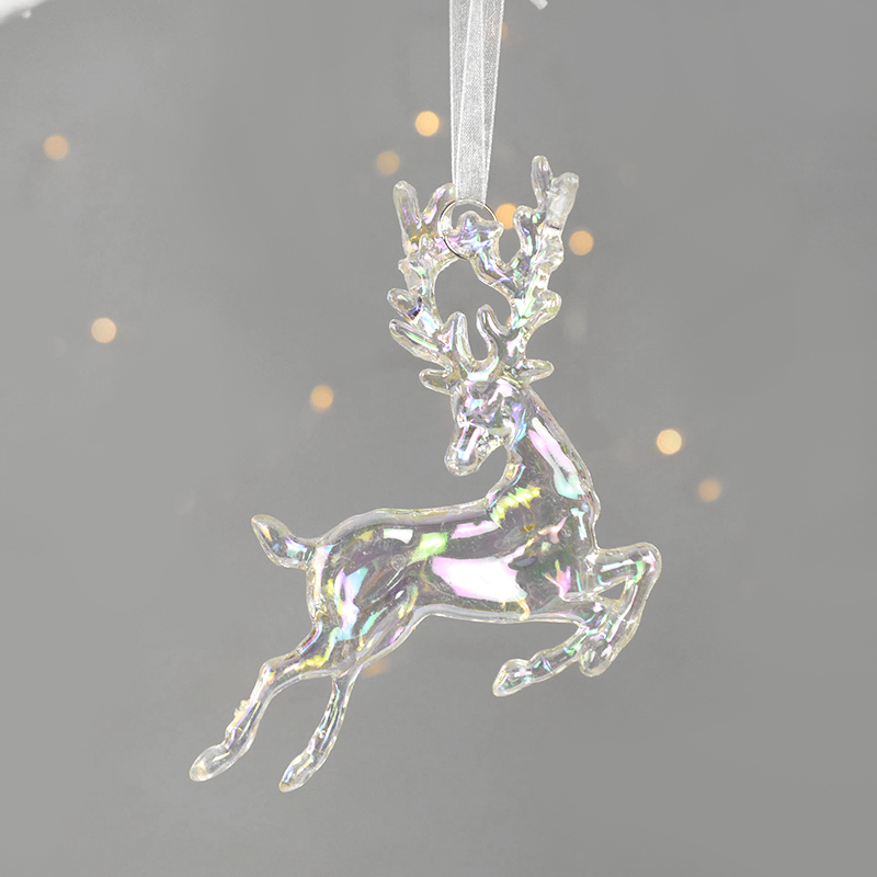 Acrylic Christmas Tree Hanging - Elk Bugle Call ulasan dan harga