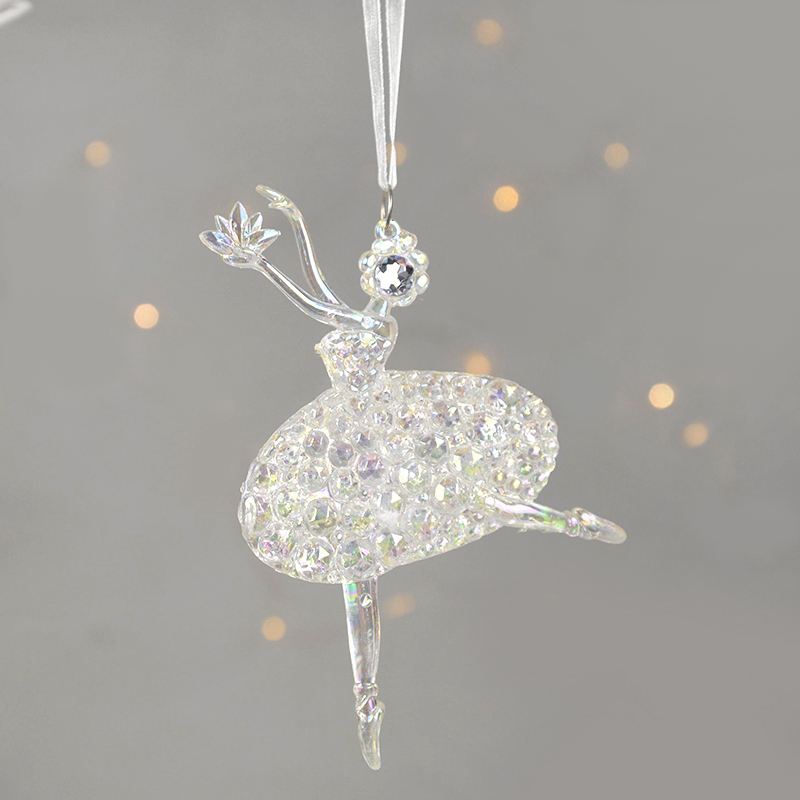 Acrylic Christmas Tree Hanging - Elk Bugle Call ulasan dan harga