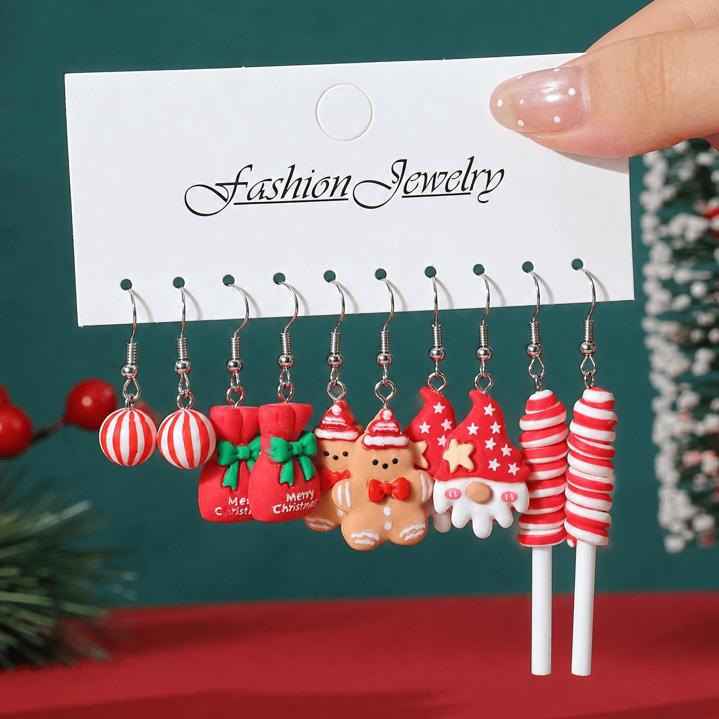 New Christmas Series Earrings  - Elk Bugle Call ulasan dan harga