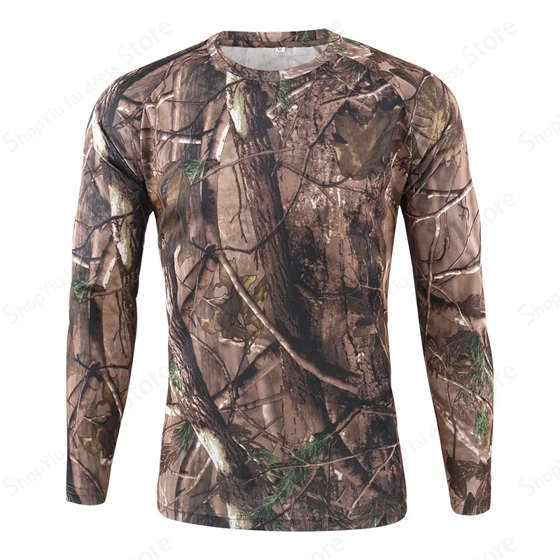 Mens Camo Long Sleeve T Shirt  - Outdoor Hunting Prints ulasan dan harga
