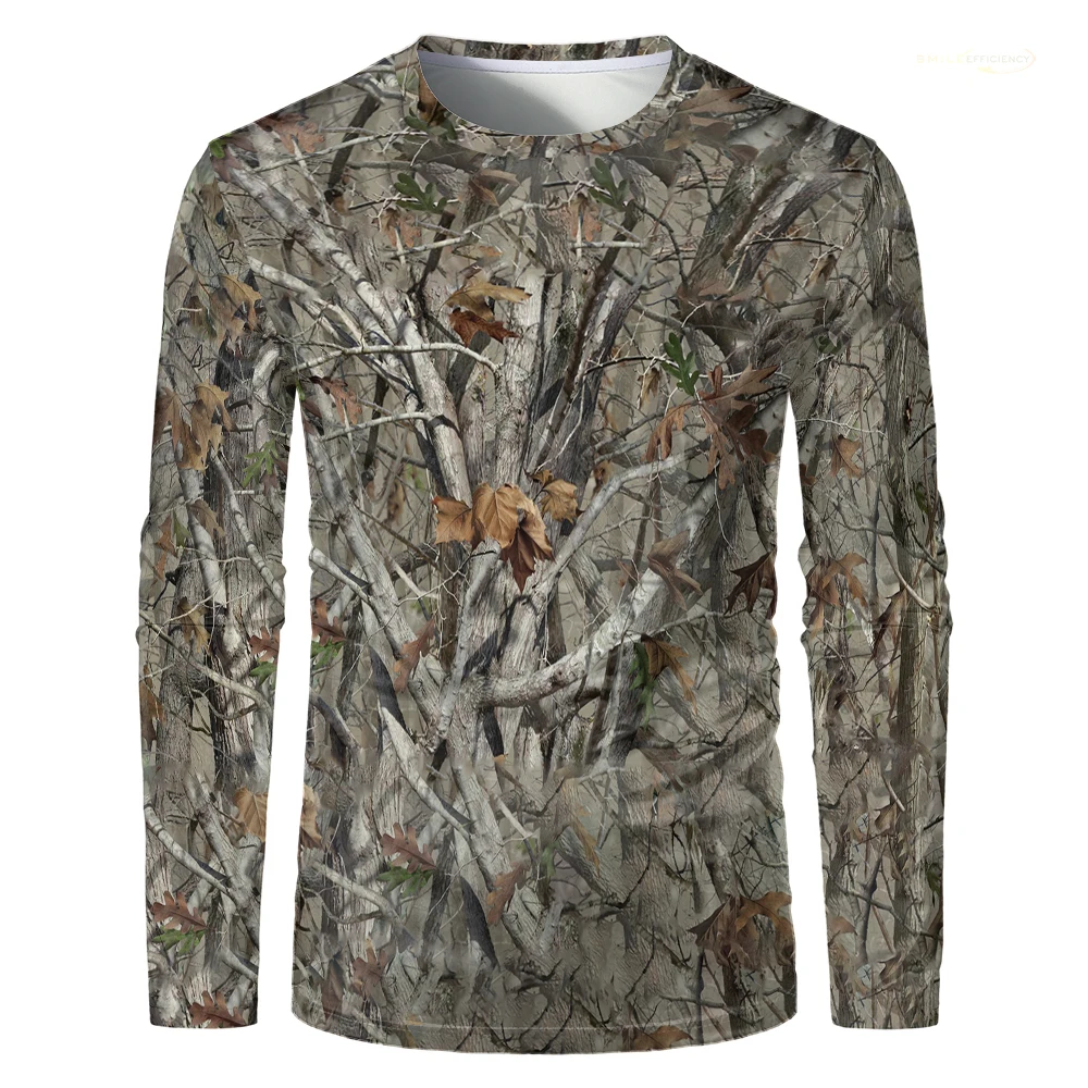 3D Printed Men's Long-sleeved  - Outdoor Hunting Prints ulasan dan harga